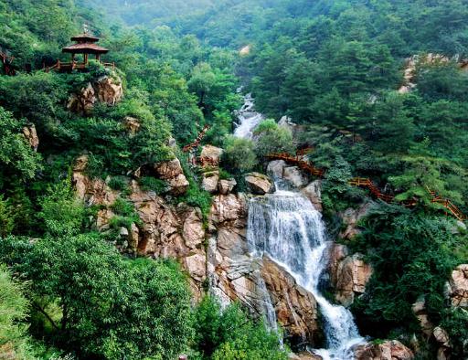 迪斯卡維油氈瓦業(yè)九如山一日游之棧道